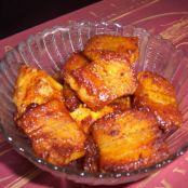 Sweet Plantains in Red Wine