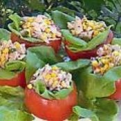Tomatoes stuffed with Chicken Salad