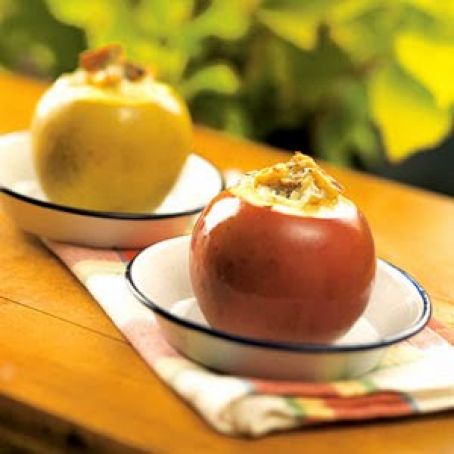 Gorgonzola-and-Walnut Stuffed Apples
