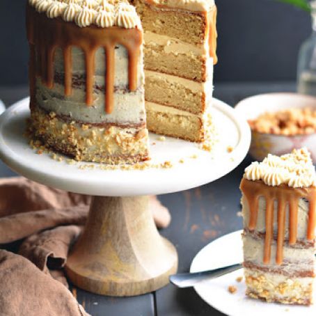 THE ULTIMATE PEANUT BUTTER CAKE