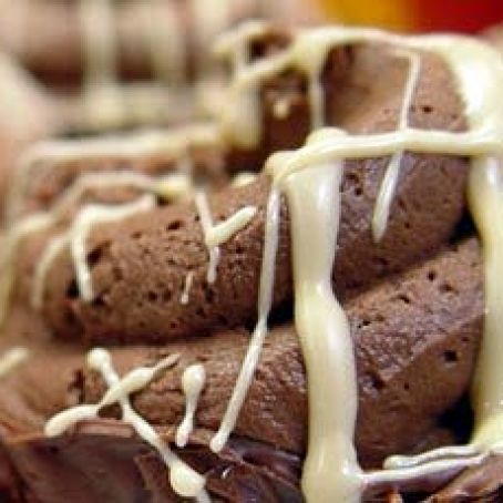 Three Chocolate Mousse Cups
