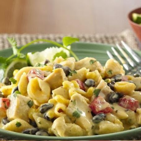 Southwestern Cheddar Chicken Pasta