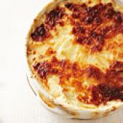 Scalloped Potatoes with Leeks and Manchego Cheese