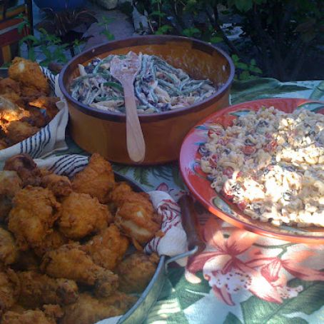 Lemon Brined Fried Chicken