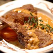 VEAL - CURRIED WITH SHALLOT AND PEAR SAUCE