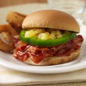 SWEET 'N SMOKY HAM SANDWICHES