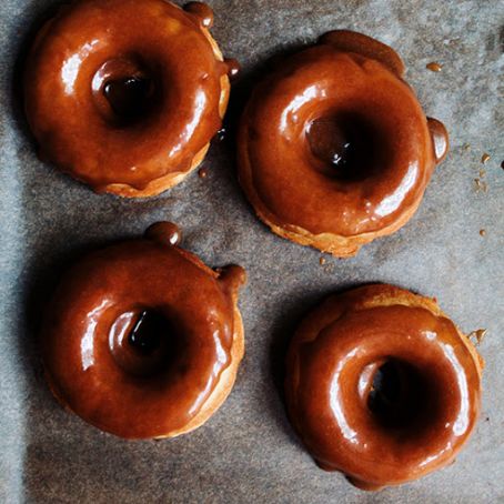 Dunked Dulce de Leche Doughnuts