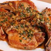 Pork Chops with Dijon Herb Sauce