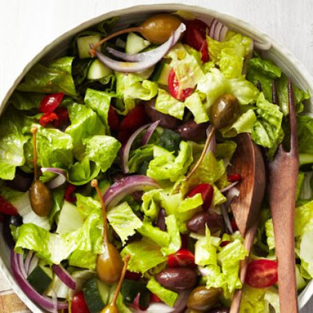 GREEK*****Greek Salad With Pepperoncini Peppers