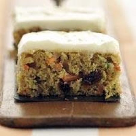 Carrot and Zucchini Bars