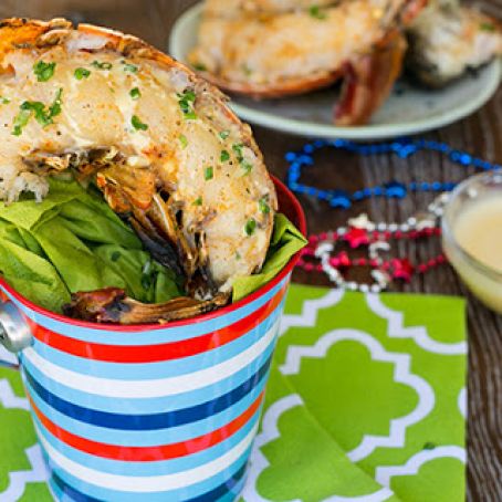 Lobster Caveman Style with Foo Foo Sauce