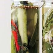 Spicy Dill Quick Pickles