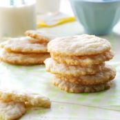 Lemon Oatmeal Sugar Cookies Recipe