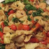 Shrimp And Artichoke Pasta