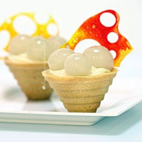 TART - Longan Cream Tart