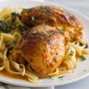 Instant Pot Garlic Paprika Chicken Thighs