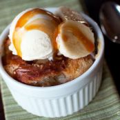 Banana Cinnamon Bread Pudding