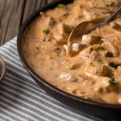 Beef Stroganoff