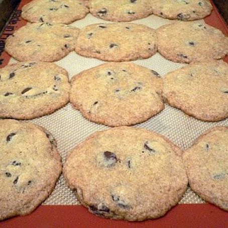 Flat-and-Chewy Chocolate Chip Cookies