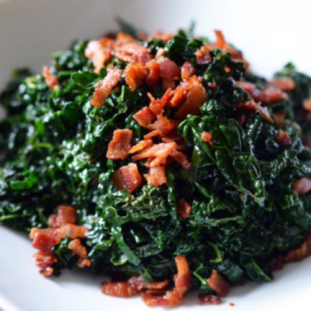 Stir-Fried Kale and Bacon