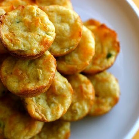 Mini Cheddar Jalapeno Cornbread Muffins