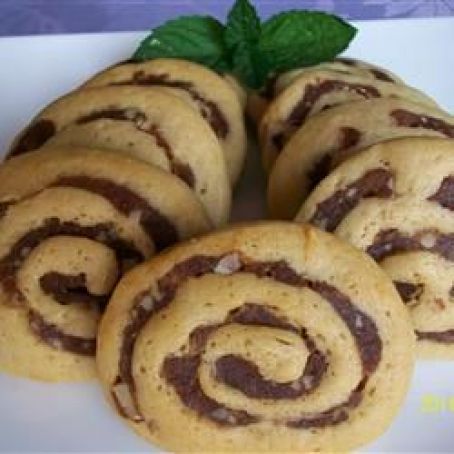Date Nut Pinwheel Cookies I