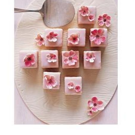 Spring-Shower Almond Petits Fours