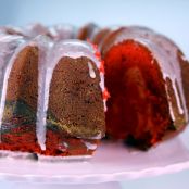 Red Velvet Swirl Cake