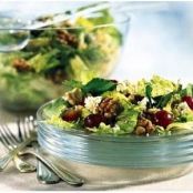 Romaine, Gorgonzola, Grape and Walnut Salad