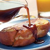 Apple-Stuffed French Toast with Cider Syrup