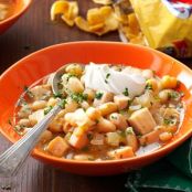White chili chicken stew