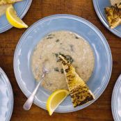 Lemony Spinach Artichoke Soup