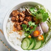 Indonesian-Style Beef & Rice Bowls