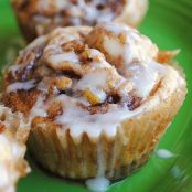 Dessert-Cinnamon Roll Cupcake