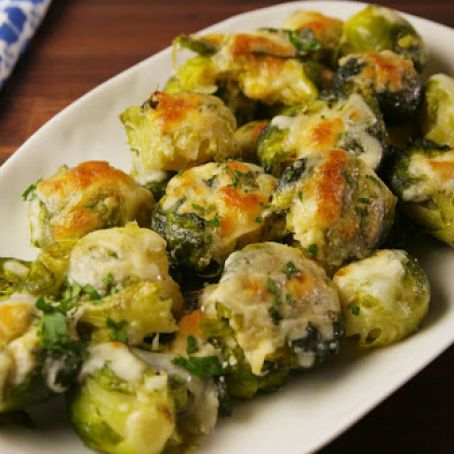 Smashed Brussels Sprouts