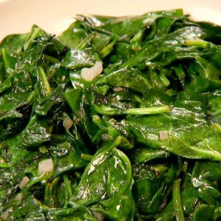 Garlic Sauteed Spinach