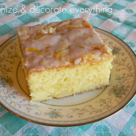 Lemon Poke Cake