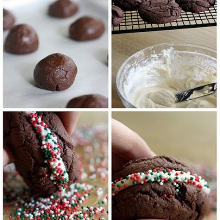 Homemade Peppermint Oreos