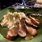 Honey-Bourbon Grilled Pork Tenderloin