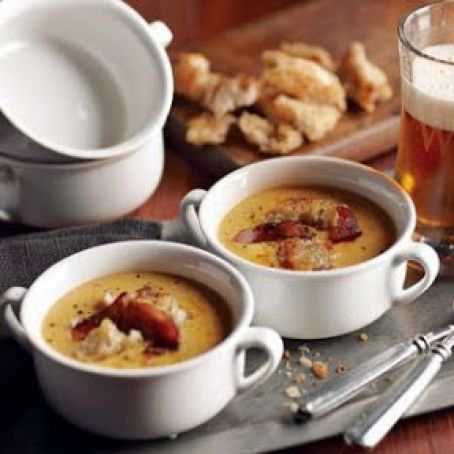 Cheddar-Ale Soup