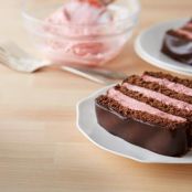 Chocolate Strawberry Whipped Cream Cake