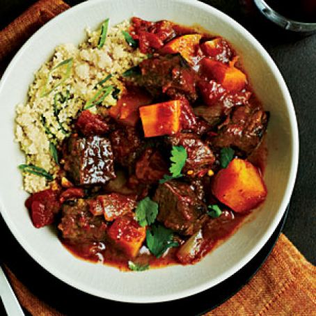 Beef Tagine with Butternut Squash