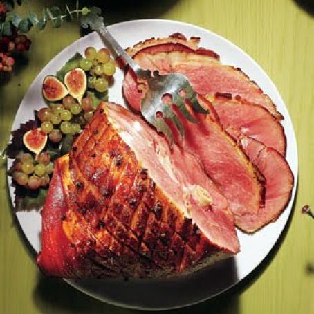 Maple-Glazed Ham