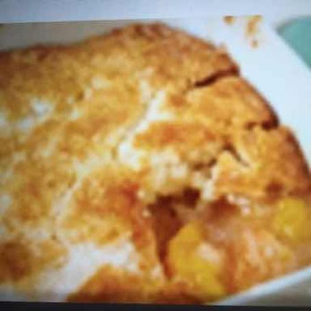 Easy Peach Cobbler