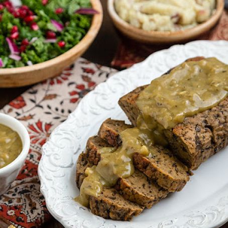 Mushroom Seitan Roast