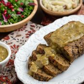 Mushroom Seitan Roast