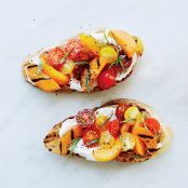 Apricot-and-Ricotta Tartines