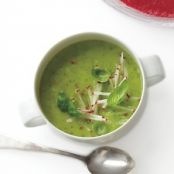 Avocado, Radish and Basil Soup