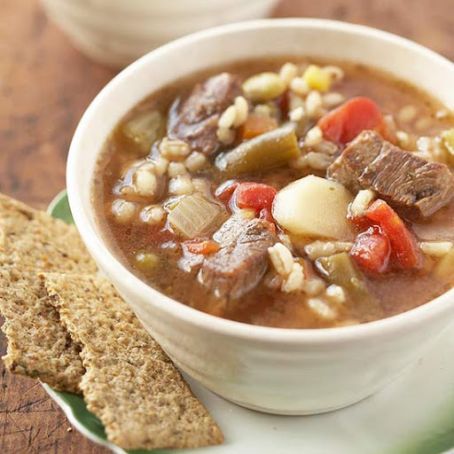Barley-Beef Soup