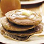 Apple Pancakes with Cider Syrup Recipe | Taste of Home Recipes